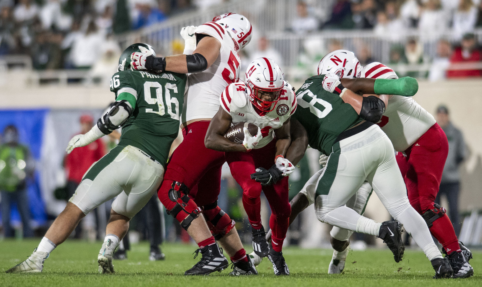Nebraska vs. Michigan State, 9.25
